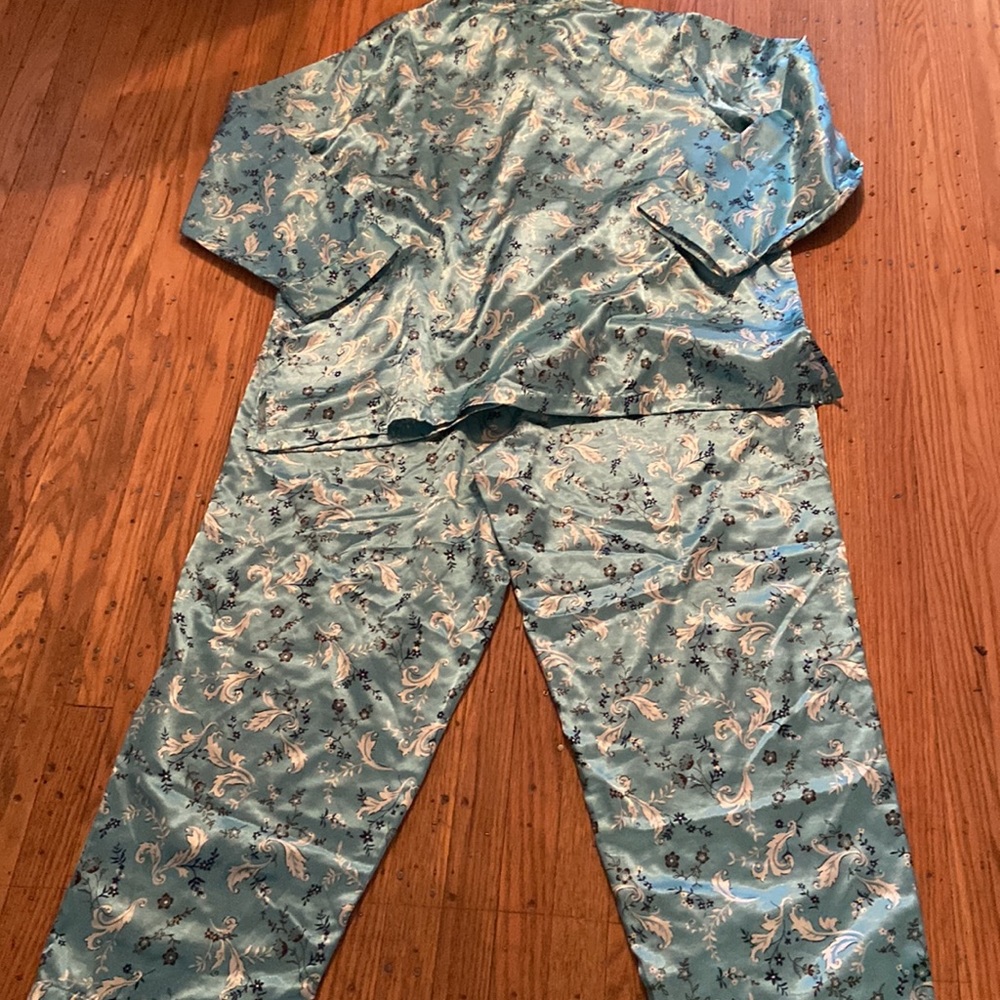 Cabernet Sleepwear Pajama Set Blue XL - Picture 4 of 7